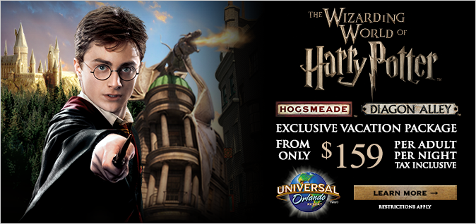 Universal Studios Florida Vacation Packages