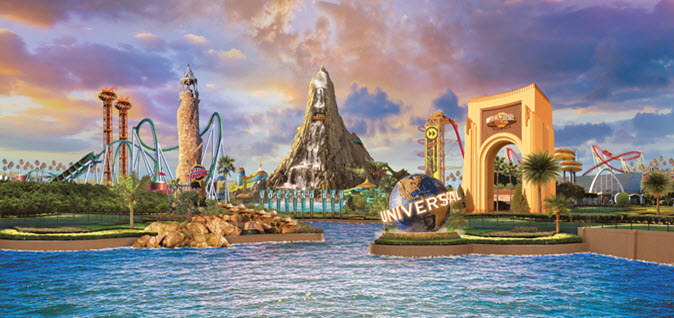 Universal Studios  Buy 2 Days, Get Volcano Bay Free