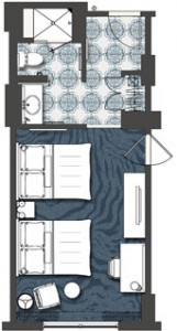 Sapphire falls room layout