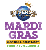 Mardi Gras Universal Studios Orlando