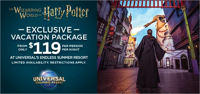 The Wizarding World of Harry Potter - Exclusive Vacation Package