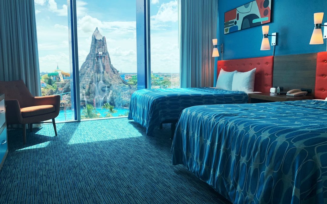 Cabana Bay Beach Resort Volcano Bay room views