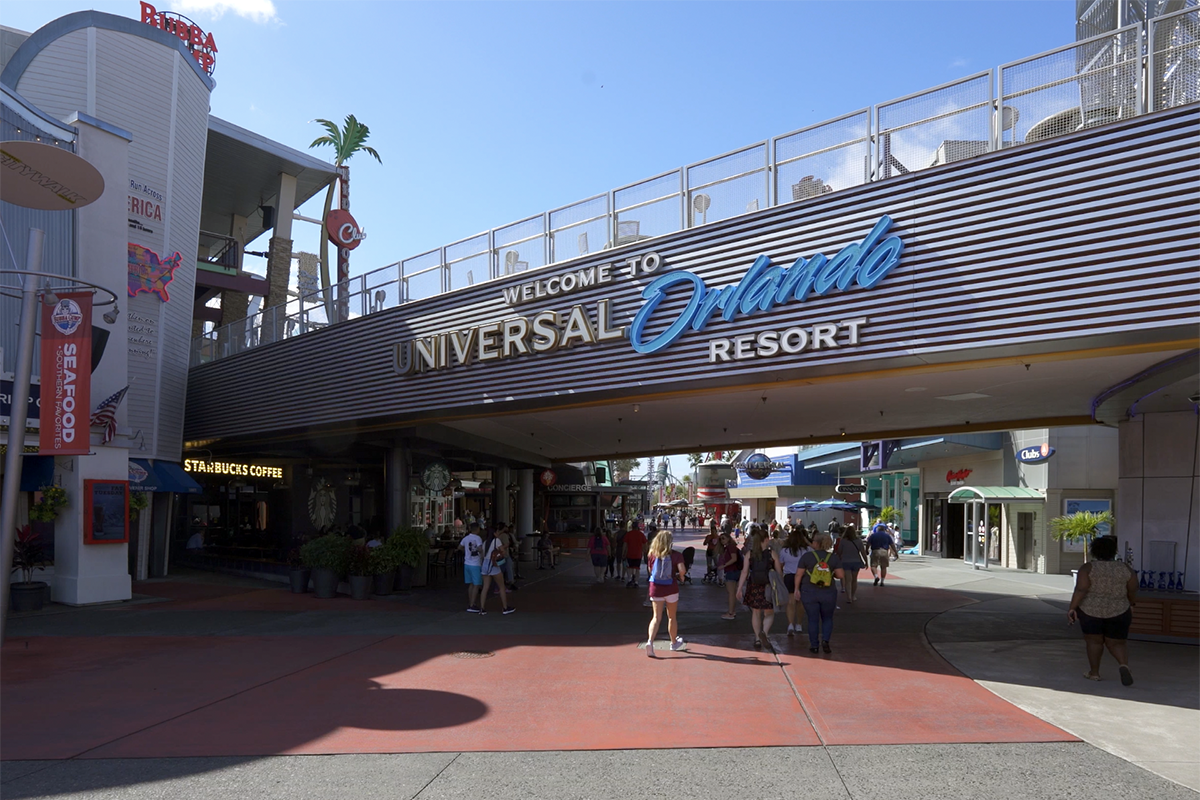 Universal Orlando Resort - Parking Garage / Entrance to Citywalk 