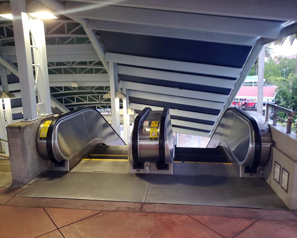 Escalators to Valet Parking