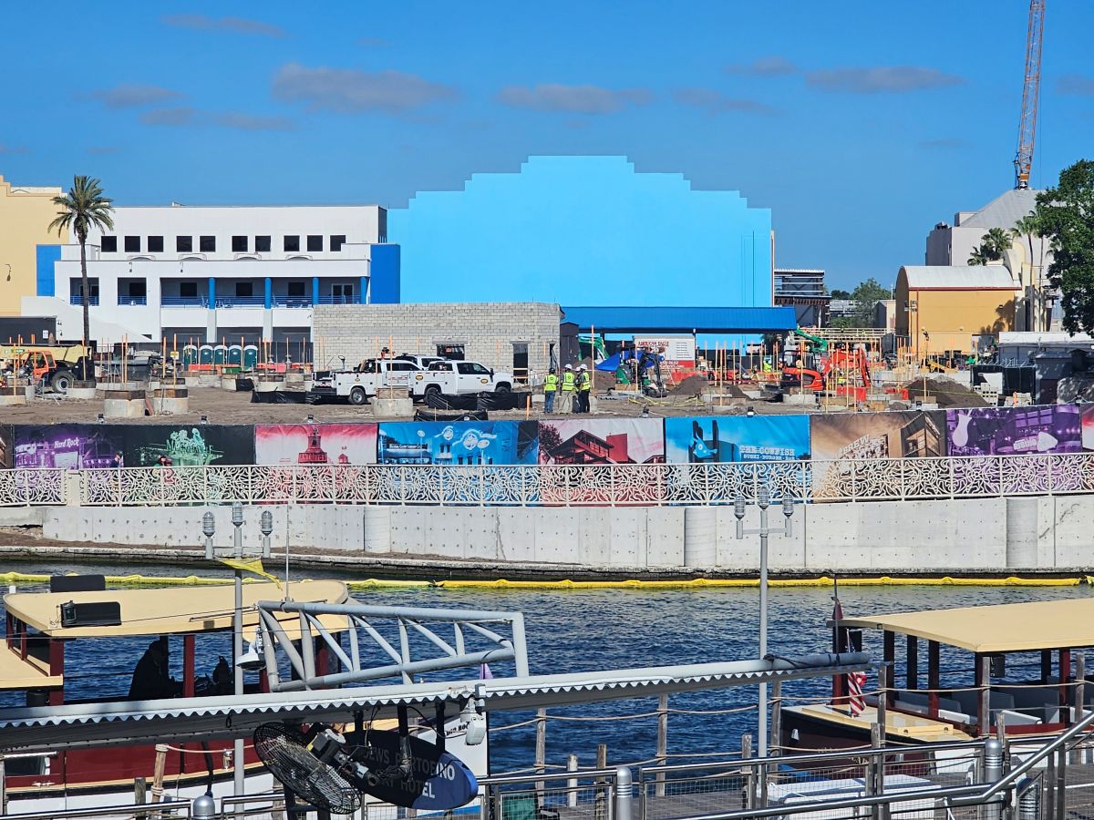 Universal CityWalk Orlando construction
