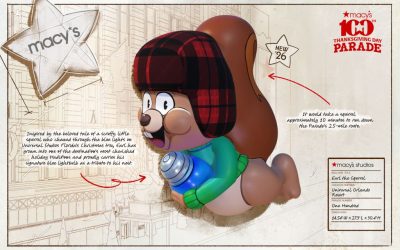 Earl the Squirrel Is Getting His Own Macy’s Balloon, and It’s the Perfect Reason to Book Universal Orlando for the Holidays
